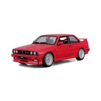 BBURAGO 1:24 Automodelis 1988 BMW M3, Raudonas (Red)