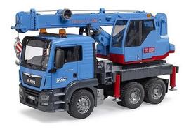 kranas - BRUDER MAN TGS Kranas mėlynas (Blue) 03771 - 1 nuotrauka