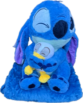 Pliušinis žaislas Stitch 45 cm su pleduku