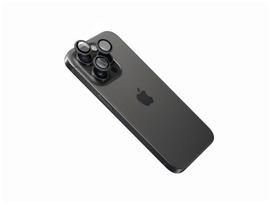 iphone 17 pro stikliukas - Kameros stikliuko apsauga Fixed Apple iPhone 17 Pro/Pro Max, juoda - 1 nuotrauka