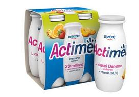 Vaisinis jogurtinis gėrimas ACTIMEL, 1,5% rieb. (4 x 100 g), 400 g