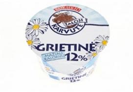 Pirkti Grietinė ŽALOJI KARVUTĖ, 12% rieb., 200 g - Photo 1