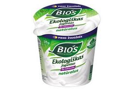 Ekologiškas jogurtas BIOS, 3,8% rieb., 125 g