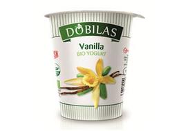 Ekologiškas jogurtas DOBILAS su vanile, 3,2% rieb., 300 g