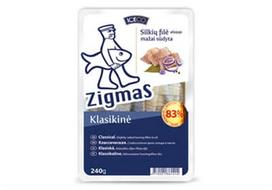 Pirkti Klasikinė mažai sūdyta silkių filė ZIGMAS aliejuje, 240 g - Photo 1