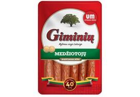 Karštai rūkytos GIMINIŲ MEDŽIOTOJŲ dešrelės, a. r., 250 g