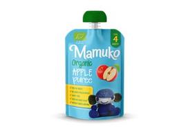 Ekologiška obuolių tyrelė MAMUKO nuo 4 mėn., 100 g