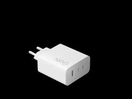 usb c power adapter - Xiaomi BHR087MEU 90W HyperCharge maitinimo adapteris (3 prievadai) Baltas (White) - 2 nuotrauka