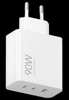 usb c power adapter - Xiaomi BHR087MEU 90W HyperCharge maitinimo adapteris (3 prievadai) Baltas (White) - 3 nuotrauka