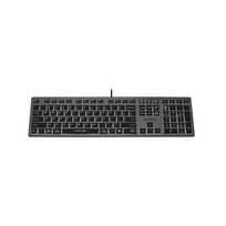 usb klaviatura - A4Tech FSTYLER FX60H Balta su apšvietimu (White Backlit) Klaviatūra - 1 nuotrauka