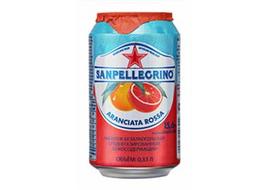 Gaivusis gazuotas gėrimas SANPELLEGRINO ARANCIATA ROSSA, 330 ml