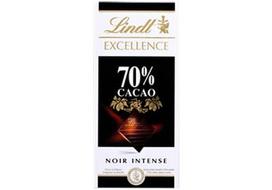 Juodasis šokoladas LINDT EXCELLENCE (70%), 100 g