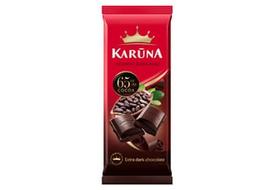 Juodasis šokoladas KARŪNA, 65%, 80 g