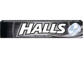Ledinukai HALLS EXTRA STRONG, 33,5 g