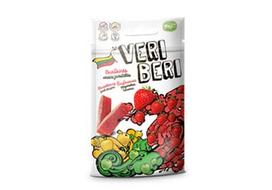 Braškinės vaisių juostelės VERI BERI, 50 g