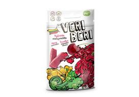 Vyšninės vaisių juostelės VERI BERI, 50 g