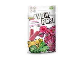 Avietinės vaisių juostelės VERI BERI, 50 g