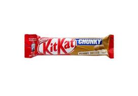 Vaflinis batonėlis NESTLE KIT KAT CHUNKY PEANUT BUTTER, 42 g