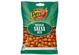 Sūdyti žemės riešutai TAFFEL MEXICAN SALSA NUTS, 150 g