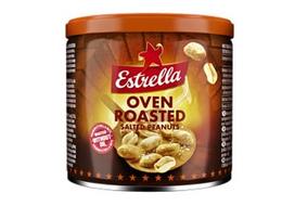 Krosnyje kepinti žemės riešutai ESTRELLA su druska, 140 g