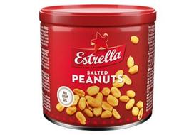 Kepinti žemės riešutai su druska ESTRELLA, 140 g