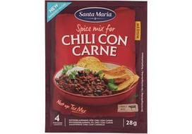 Prieskonių mišinys SANTA MARIA CHILLI CON CARNE, 28 g