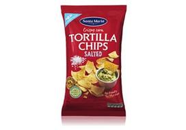 Kukurūzų traškučiai SANTA MARIA (su druska), 185 g