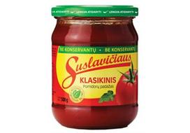 Klasikinis SUSLAVIČIAUS pomidorų padažas, 500 g