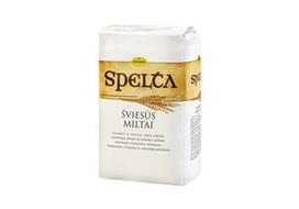 Šviesūs speltų kvietiniai miltai MALSENA, 1 kg