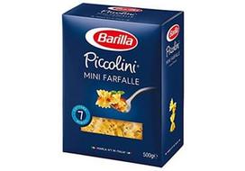 Makaronai BARILLA PICCOLINI MINI FARFALLE (kaspinėliai), 500 g