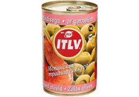 Žaliosios alyvuogės ITLV su krevečių įdaru, 300 g