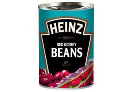 Konservuotos raudonosios pupelės HEINZ RED KIDNEY BEANS, 400 g