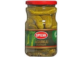 Marinuoti agurkai SPILVA, 670 g