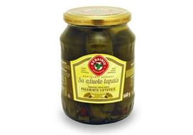 KĖDAINIŲ marinuoti JUBILIEJINIAI agurkai su ąžuolo lapais, 660 g