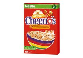 Grūdų žiedeliai NESTLE HONEY CHEERIOS, 425 g