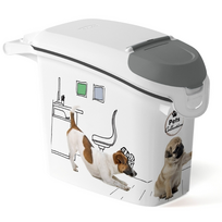 serykla - Curver PetLife Maisto laikymo konteineris 6 kg (15 l), Balta (White) - 1 nuotrauka