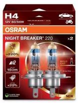 lempute - Osram Night Breaker 220 H4, 60/55W, 12V, P43T, 2 vnt. - 1 nuotrauka
