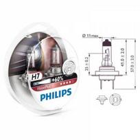 Philips VisionPlus H7 55W 12V, 2 vnt.
