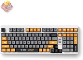 MCHOSE UT98, US, Silent Peach V3, Baltai Pilka (White-Gray)