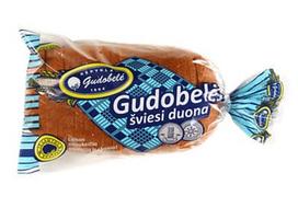 Šviesi ruginė raikyta GUDOBELĖS duona, 700 g