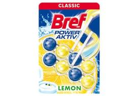 WC valiklis-gaiviklis BREF POWER AKTIV LEMON (2 vnt.), 100 g