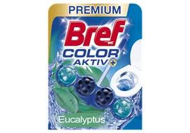WC valiklis-gaiviklis BREF COLOR AKTIV EUCALYPTUS, 50 g