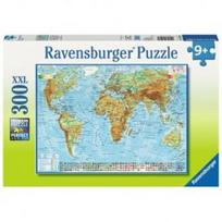 Puzzle 300 World Map - RAVENSBURGER dėlionė