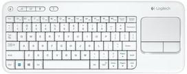 wireless keyboard - Logitech K400 Plus White (Balta) - 1 nuotrauka