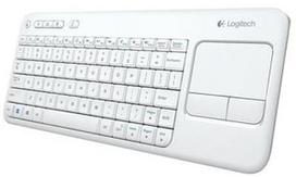wireless keyboard - Logitech K400 Plus White (Balta) - 2 nuotrauka