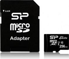 atminties korteles 128 - Silicon Power 256GB Elite micro SDXC UHS-I - 1 nuotrauka