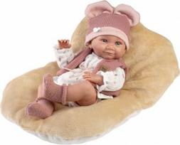 Llorens Nica 73816 kūdikio lėlė, 40 cm, Ruda (Brown)