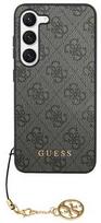 Guess Dėklas 4G Charms Collection Samsung Galaxy S24 Ultra - Juodas (Black)