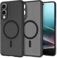 samsung s25 spigen ultra hybrid - Spigen Ultra Hybrid Mag Case with MagSafe for Samsung Galaxy S25 Edge - Juodas (Black) - 1 nuotrauka
