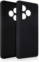 Beline Silicone Case for Realme GT 6 - Juodas (Black)